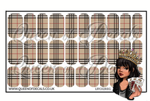 Load image into Gallery viewer, Burberry Babe NAIL WRAP