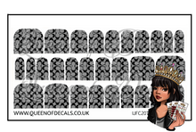 Load image into Gallery viewer, Coach Signature Print NAIL WRAP