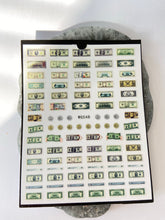 Load image into Gallery viewer, MONEY MONEY MONEY Nail Art Stickers