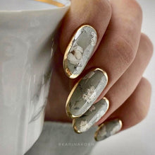 Load image into Gallery viewer, IBDI NAILS slider - COLORFUL 106 - Feathers, Florals, &amp; Fluttering