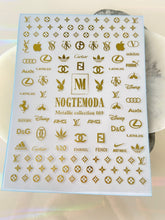Load image into Gallery viewer, METALLIC COLLECTION 009 Gold Logos