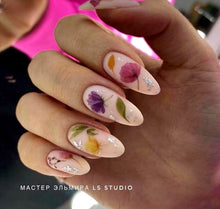 Load image into Gallery viewer, IBDI NAILS slider 506 Watercolor Flowers