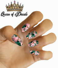 Load image into Gallery viewer, Pink Toucan Tropic NAIL WRAP