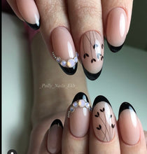 Load image into Gallery viewer, IBDI NAILS slider - 399 - Black Stems