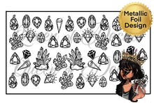 Load image into Gallery viewer, Metallic Crystals