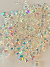 Load image into Gallery viewer, ICE AB crystals (300mixed sized)