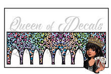Load image into Gallery viewer, Colourful Leopard NAIL WRAP