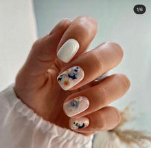 Load image into Gallery viewer, IBDI NAILS slider - COLORFUL 93 - Pressed Flowers