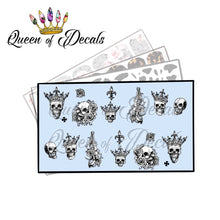 Load image into Gallery viewer, Crowned Skulls