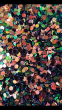 Load image into Gallery viewer, CHAMELEON GREEN, GOLD &amp; BROWN DOTS 5ml pots