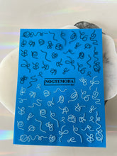 Load image into Gallery viewer, NOGTEMODA Nail stickers 021 - Black &amp; White swirls