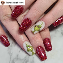 Load image into Gallery viewer, GRINCH Artist collaboration decal with Natasha Newton