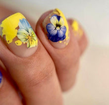 Load image into Gallery viewer, IBDI NAILS slider - COLORFUL 93 - Pressed Flowers