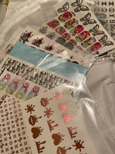 Load image into Gallery viewer, 20 Decal MYSTERY BUNDLE Mixed sizes including 3 metallics