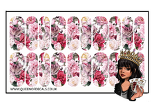 Load image into Gallery viewer, Bed of Roses NAIL WRAP