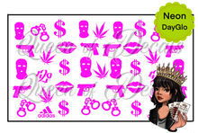 Load image into Gallery viewer, Neon/Day GLO Bad Girl Aesthetic