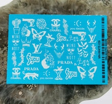 Load image into Gallery viewer, MilliArt Nails - White Goth Designer