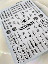 Load image into Gallery viewer, NOGTEMODA Nail stickers 020 - Tiger Stripe Shapes