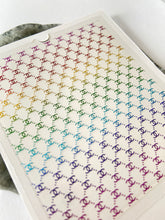 Load image into Gallery viewer, RAINBOW METALLIC Logo Sheet CC