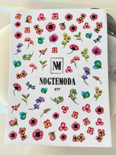 Load image into Gallery viewer, NOGTEMODA Nail stickers 077 - Pretty Little Florals