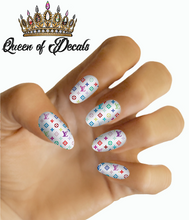 Load image into Gallery viewer, LV Signiture print (Summer)NAIL WRAP