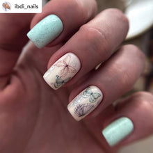 Load image into Gallery viewer, IBDI NAILS slider - COLORFUL 86 - Butterflies