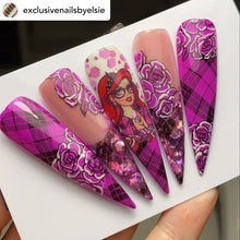 Load image into Gallery viewer, OFFICIAL Miss Cherry Martini/Queen of decals collaboration ‘ALTERNATIVE PRINCESSES ’