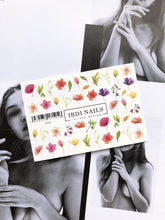 Load image into Gallery viewer, IBDI NAILS slider 506 Watercolor Flowers