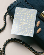 Load image into Gallery viewer, METALLIC COLLECTION 009 Gold Logos