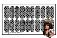 Load image into Gallery viewer, Coach Signature Print NAIL WRAP