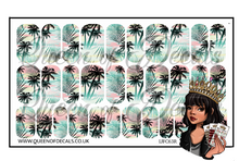 Load image into Gallery viewer, Pastel Palm NAIL WRAP