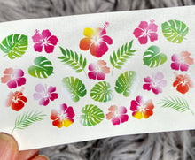 Load image into Gallery viewer, Tropical floral Airbrush