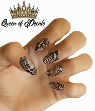 Load image into Gallery viewer, Fake Snake NAIL WRAP