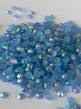 Load image into Gallery viewer, 3mm Jelly Crystals (qty 200)- ICE BLUE JELLY AB