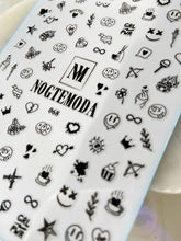 Load image into Gallery viewer, NOGTEMODA Nail stickers 068 - Aesthetic Sketches