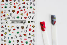 Load image into Gallery viewer, NOGTEMODA Nail stickers 038 - Rock &amp; Roller
