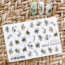 Load image into Gallery viewer, IBDI NAILS slider - COLORFUL 117 - Spring Leaves