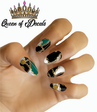 Load image into Gallery viewer, In Chains - Green NAIL WRAP