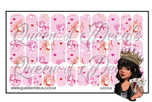 Load image into Gallery viewer, Pink Cupid NAIL WRAP