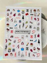 Load image into Gallery viewer, NOGTEMODA Nail stickers 048 - Posh girl