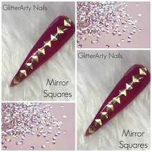Load image into Gallery viewer, 3D NAIL JEWELRY - SQUARE - MIRROR **5ML pots