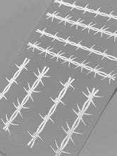 Load image into Gallery viewer, Metallic barb wire