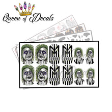 Load image into Gallery viewer, BEETLEJUICE Artist collaboration decal with ‘Natasha Newton’