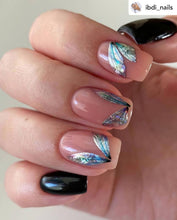 Load image into Gallery viewer, IBDI NAILS slider AIR FOIL 23 - Metallic Butterflies