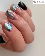 Load image into Gallery viewer, IBDI NAILS slider AIR FOIL 23 - Metallic Butterflies