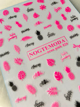 Load image into Gallery viewer, NEON PINK 020 - Pineapple &amp; Palms