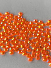Load image into Gallery viewer, 3mm Jelly Crystals (qty 200) - ORANGE JELLY AB