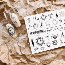 Load image into Gallery viewer, IBDI NAILS slider 508 - Black Celestial