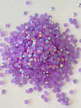 Load image into Gallery viewer, 3mm Jelly Crystals (qty 200)- VIOLET JELLY AB