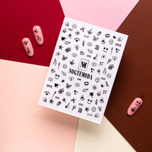 Load image into Gallery viewer, NOGTEMODA Nail stickers 068 - Aesthetic Sketches